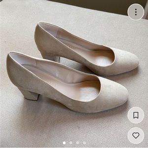 Nude Kelly & Katie Chunky Heels